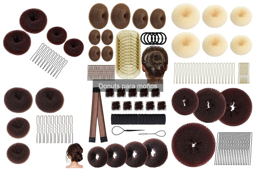 Accesorios Esenciales para Usar con Donuts para Moños
