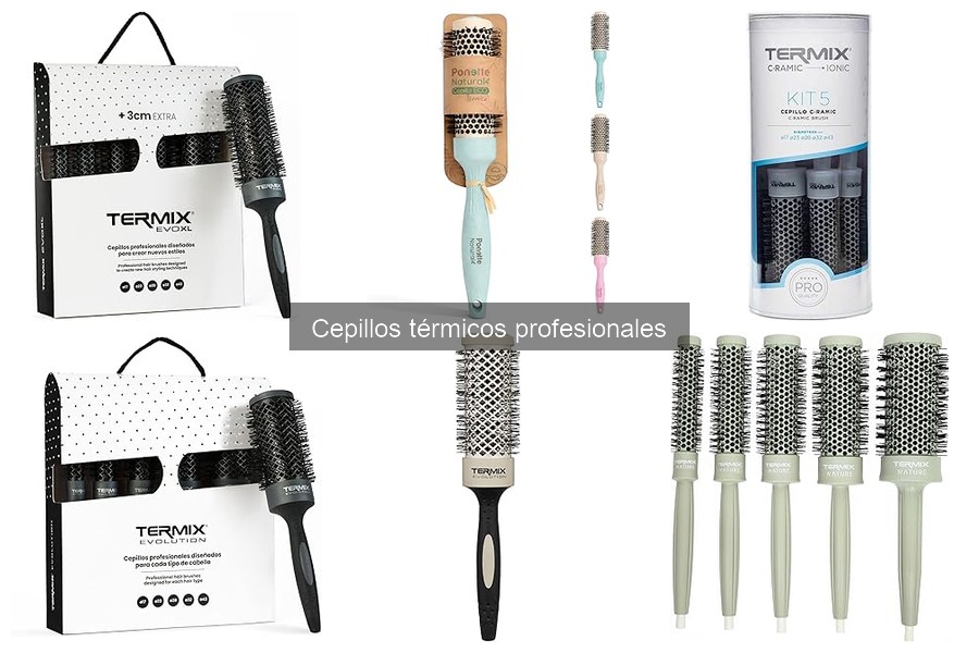 Alternativas a cepillos térmicos profesionales para peinar