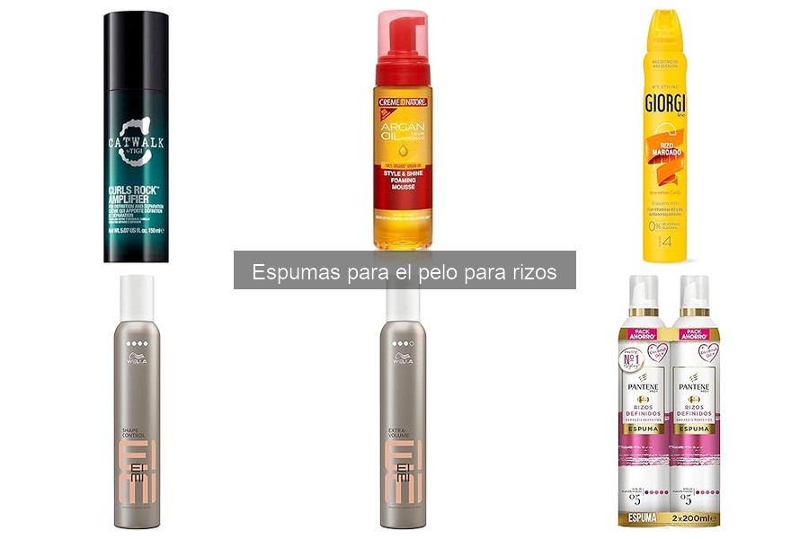 Alternativas a la espuma para rizos:  opciones efectivas