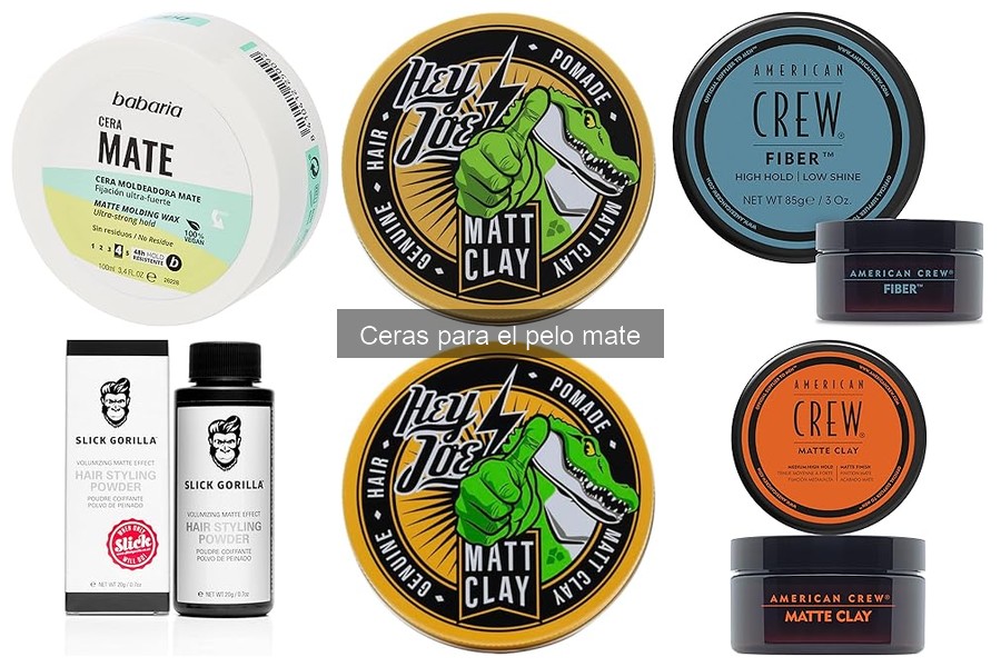 Alternativas a las ceras para el pelo mate: descubre nuevas opciones