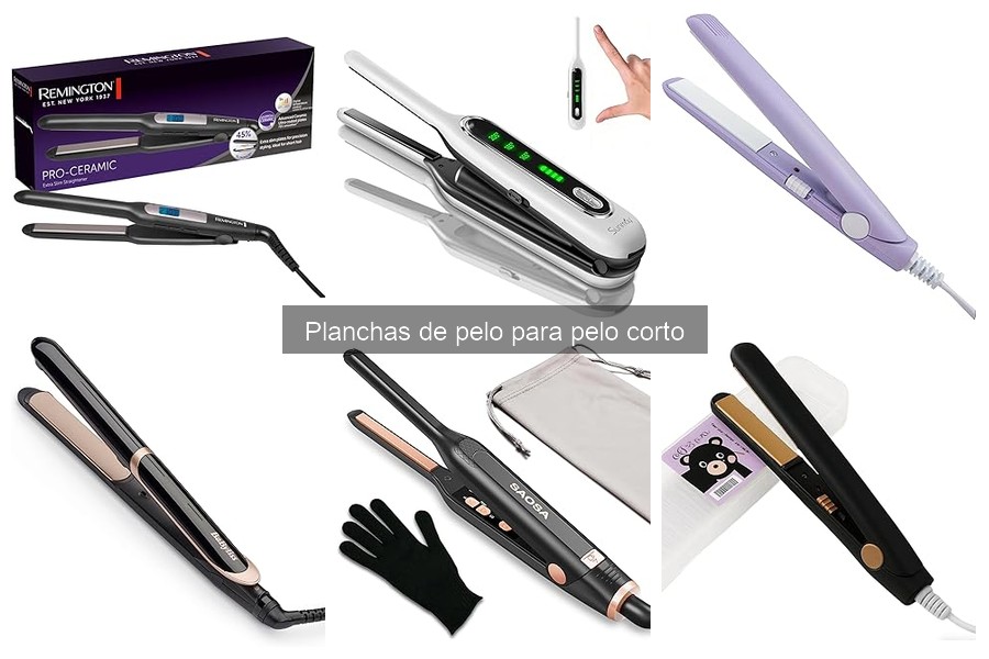 Alternativas a las Planchas de Pelo para Cabello Corto