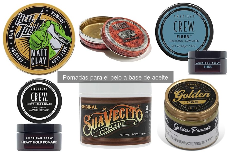 Alternativas a las Pomadas para el Pelo a Base de Aceite