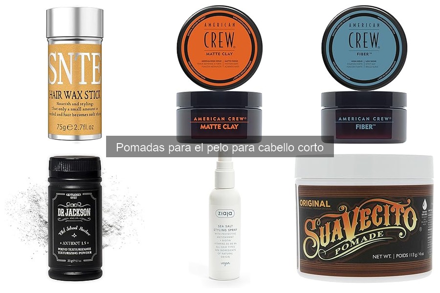 Alternativas a las Pomadas para Peinar Cabello Corto