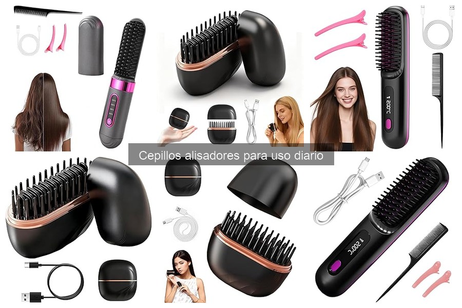 Alternativas a los cepillos alisadores para alisar el cabello