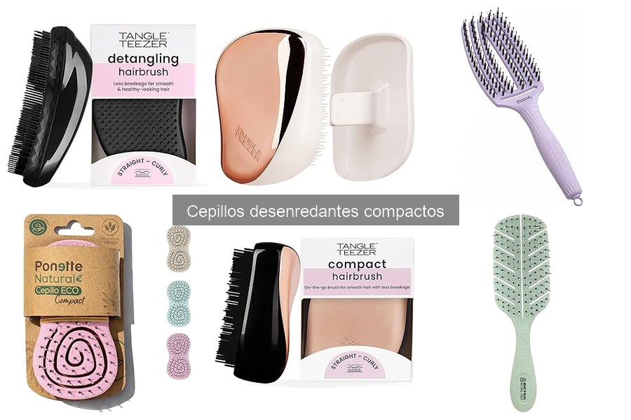 Alternativas a los cepillos desenredantes compactos
