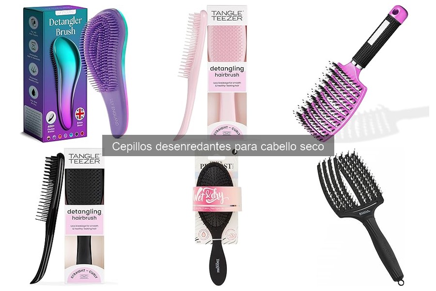 Alternativas a los cepillos desenredantes para cabello seco