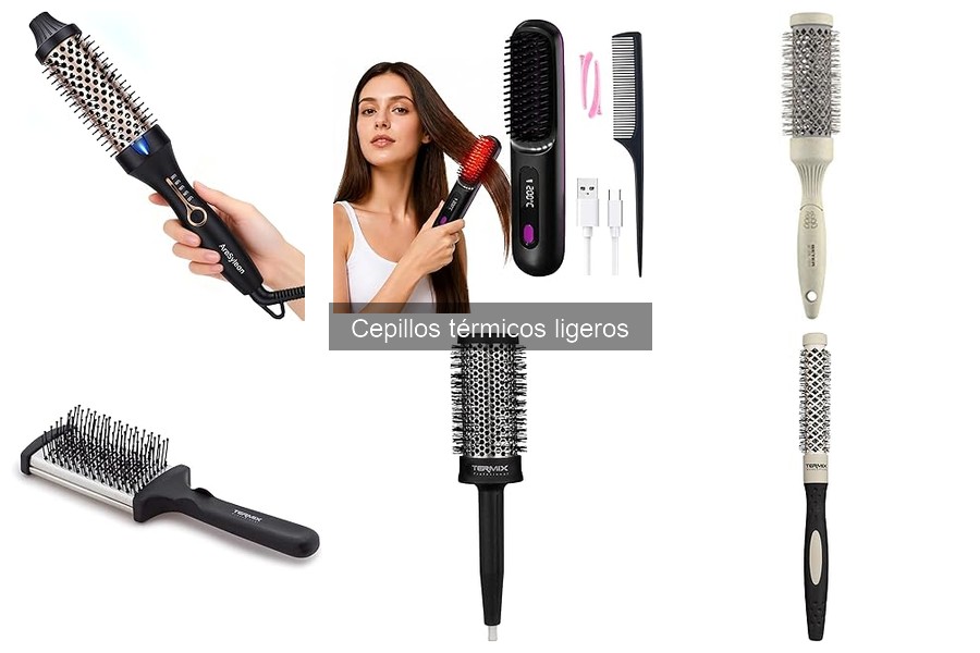 Alternativas a los cepillos térmicos ligeros para peinar