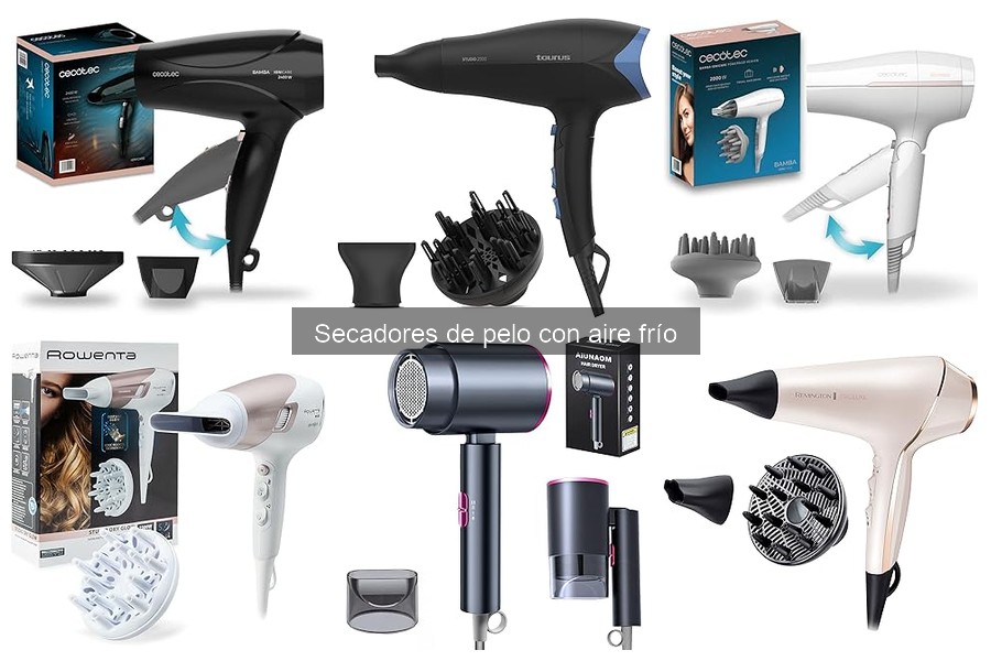Alternativas a los secadores de pelo con aire frío