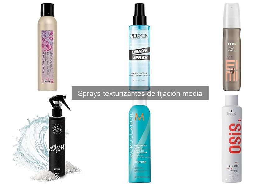 Alternativas a los sprays texturizantes de fijación media