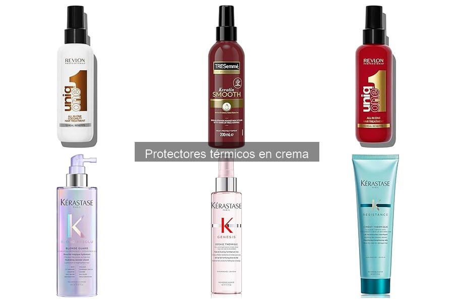 Alternativas a protectores térmicos en crema para el cabello