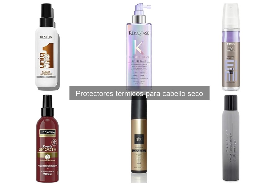 Alternativas a protectores térmicos para cabello seco