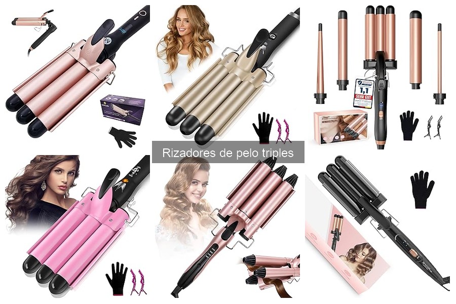 Alternativas a rizadores triples para unos rizos perfectos