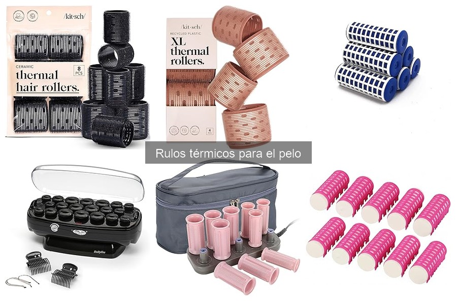 Alternativas a Rulos Térmicos para Rizar el Cabello