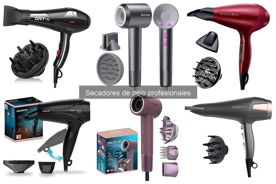 Alternativas a Secadores de Pelo Profesionales para Peinado