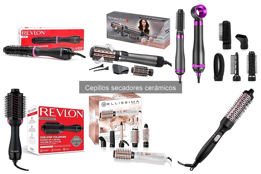 Alternativas al cepillo secador cerámico: ¿qué usar?