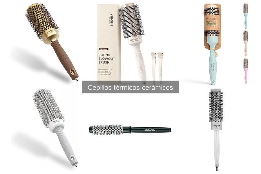 Alternativas al cepillo térmico cerámico para peinados