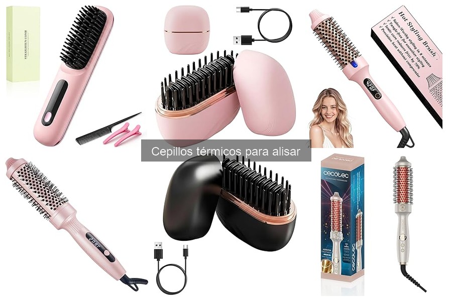 Alternativas al cepillo térmico para alisar el cabello