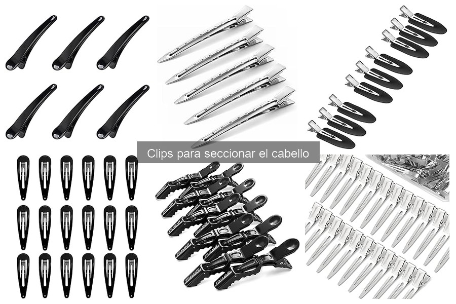 Alternativas efectivas a los clips para seccionar el cabello