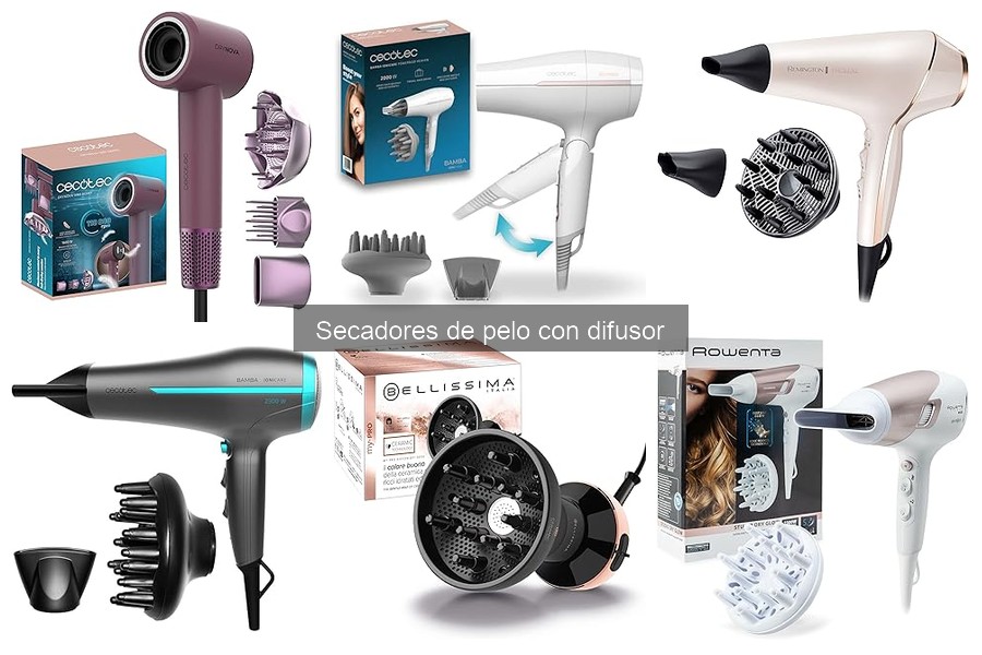 Alternativas efectivas a los secadores de pelo con difusor