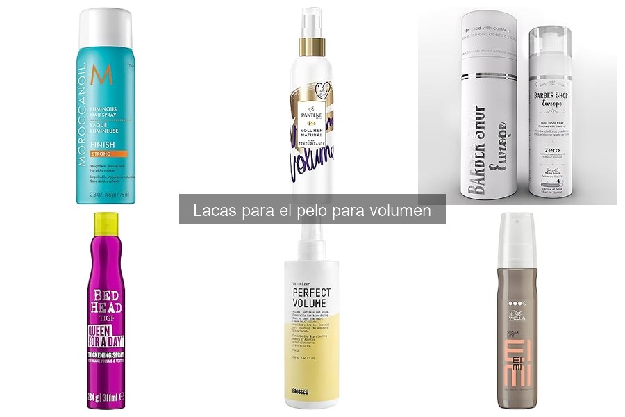 Alternativas Naturales a la Laca para Volumen del Cabello