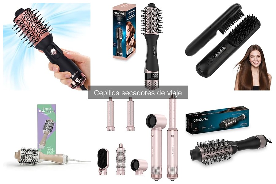 Aprende a usar correctamente tu cepillo secador de viaje