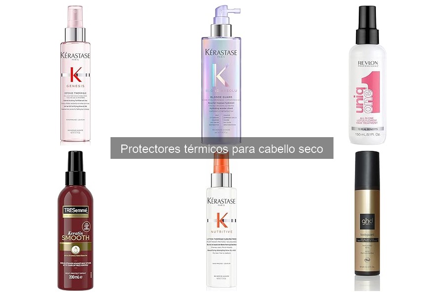 Beneficios de los protectores térmicos para cabello seco