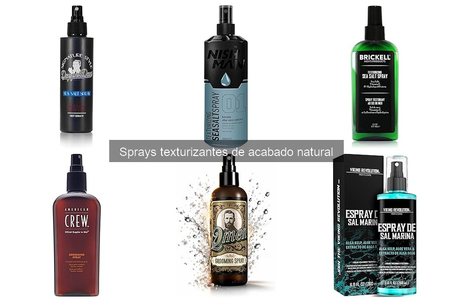 Beneficios de los Sprays Texturizantes de Acabado Natural