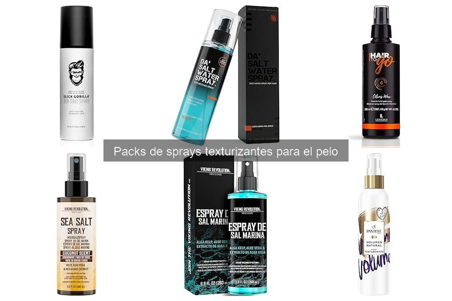 Beneficios de los sprays texturizantes para el cabello