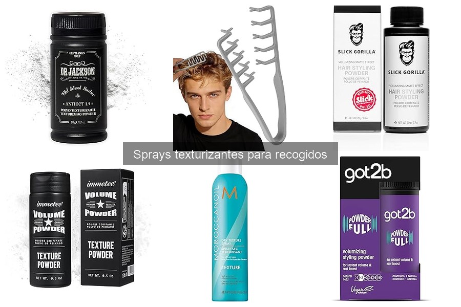 ** Beneficios de los sprays texturizantes para recogidos