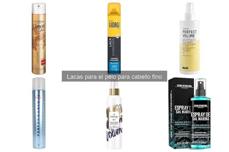Beneficios de usar laca para el pelo en cabello fino