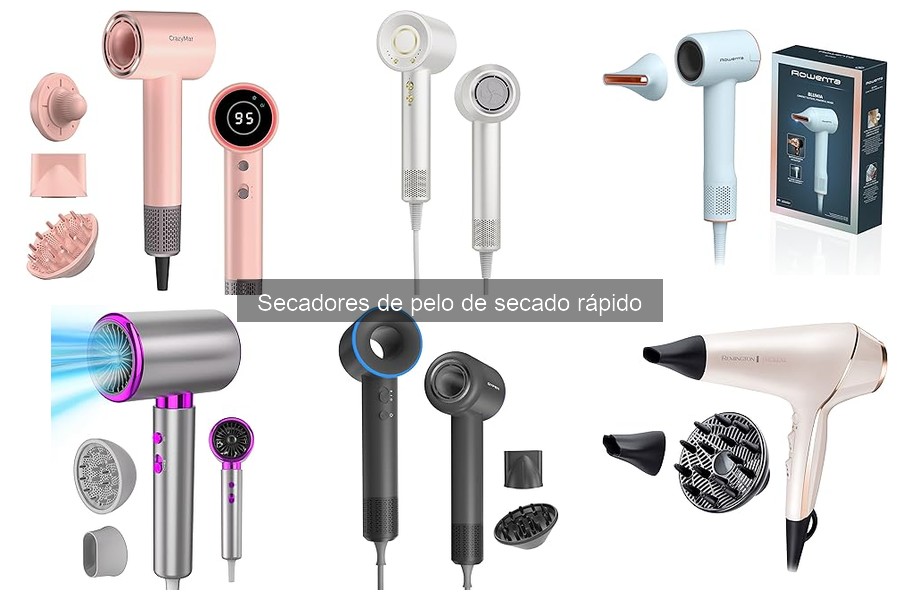 Beneficios de usar secadores de pelo de secado rápido