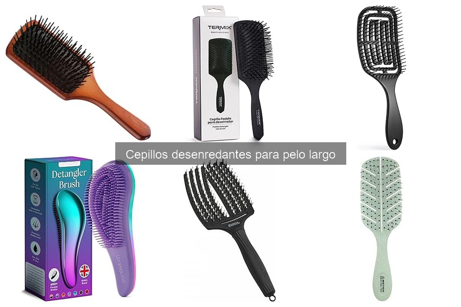 Beneficios del cepillo desenredante para cabello largo