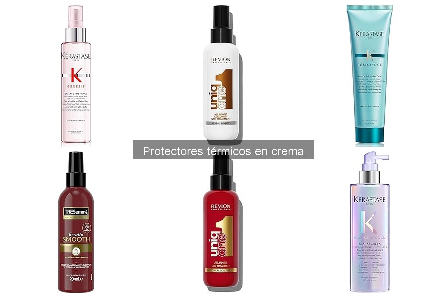 Beneficios del protector térmico en crema para tu cabello