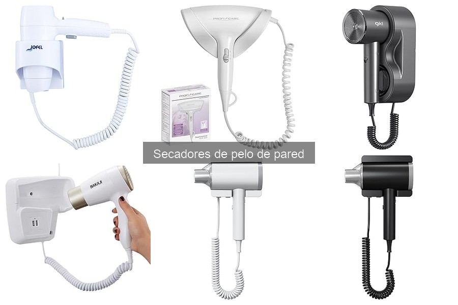 Beneficios y Retos de Secadores de Pelo de Pared en Salones