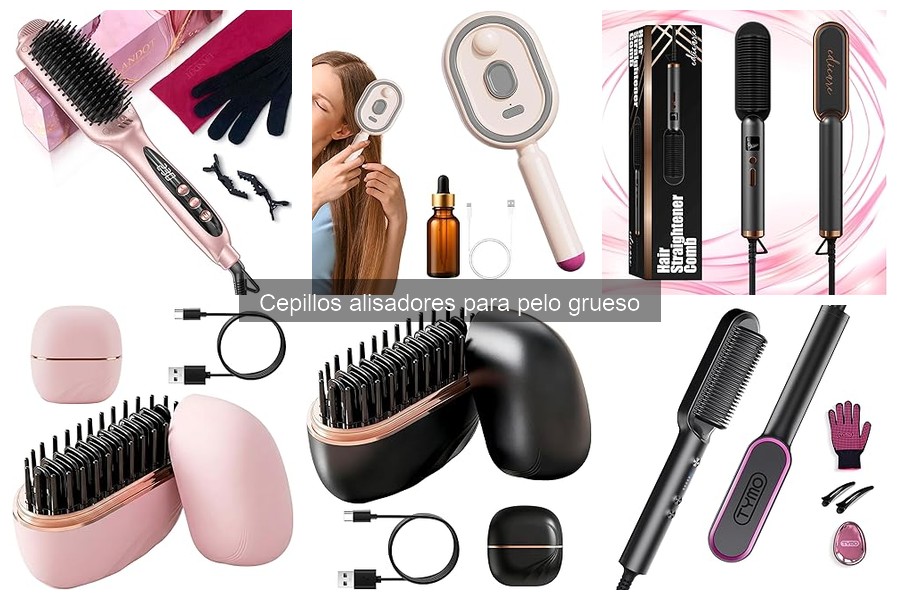 Características del Cepillo Alisador para Cabello Grueso