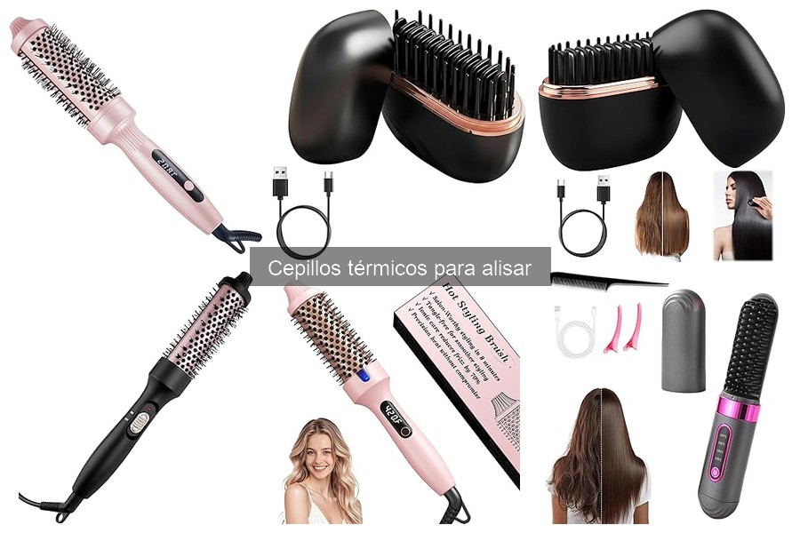 Cepillos térmicos para alisar: ¿realmente funcionan?
