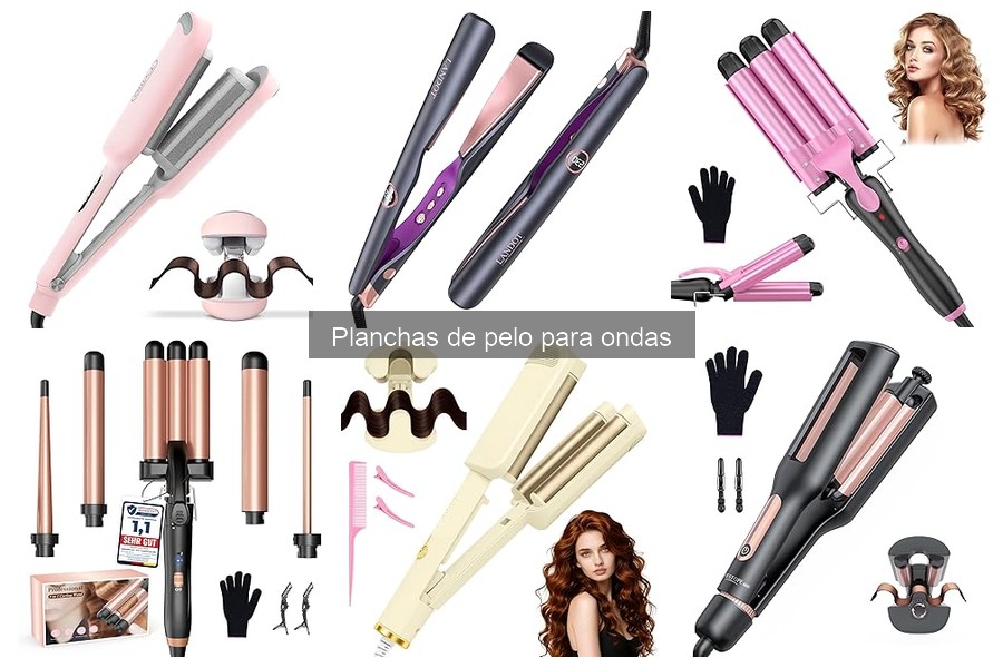 Cerámica vs. Titanio: Las Mejores Planchas para Ondas