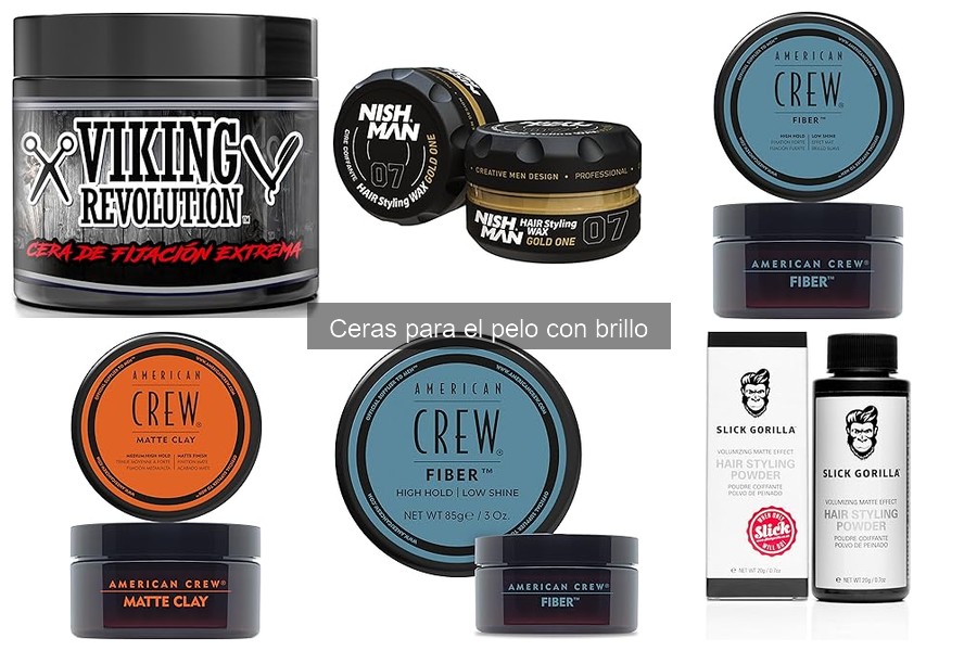 Ceras para el pelo con brillo: elige según tu peinado
