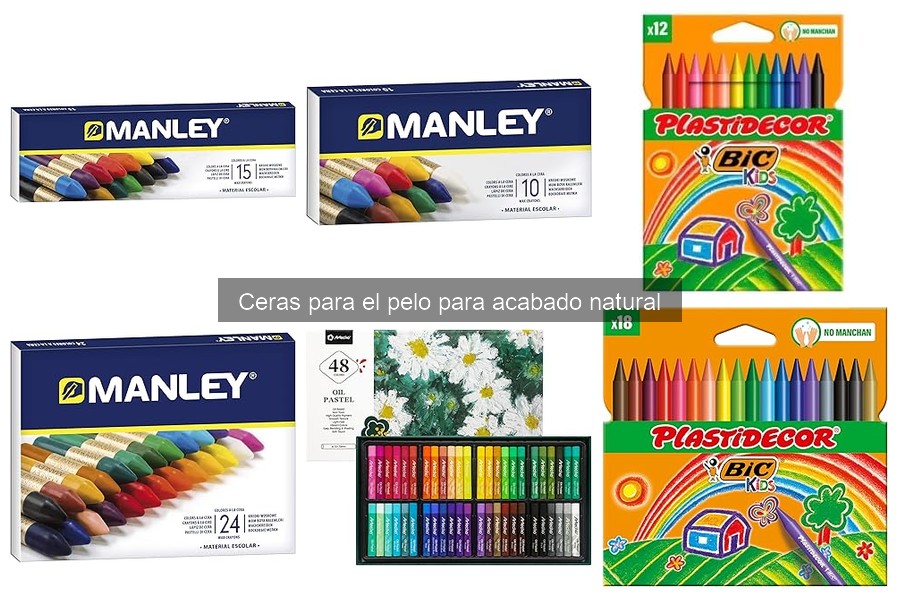 Ceras para el pelo recomendadas según tipo de cabello