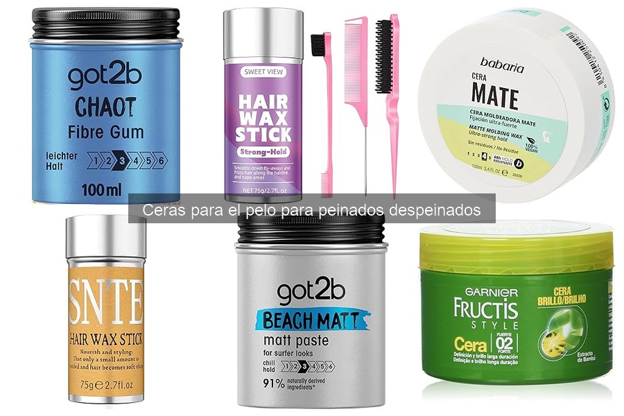 Ceras para el pelo veganas: ¿merecen la pena comparadas?