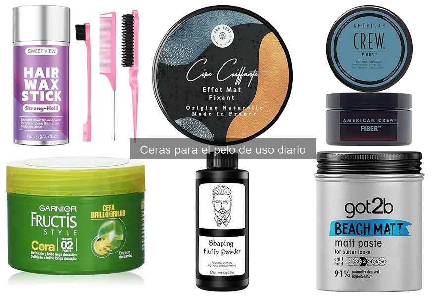 Cómo aplicar correctamente la cera para el pelo