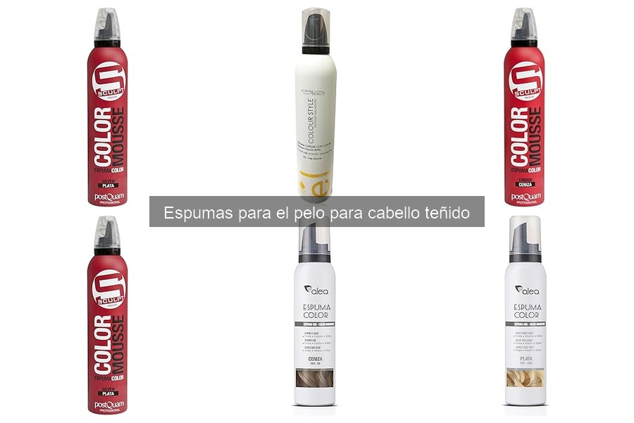 Cómo aplicar espuma para el pelo teñido correctamente