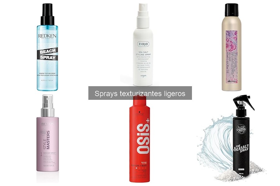 Cómo aplicar sprays texturizantes ligeros para un peinado perfecto