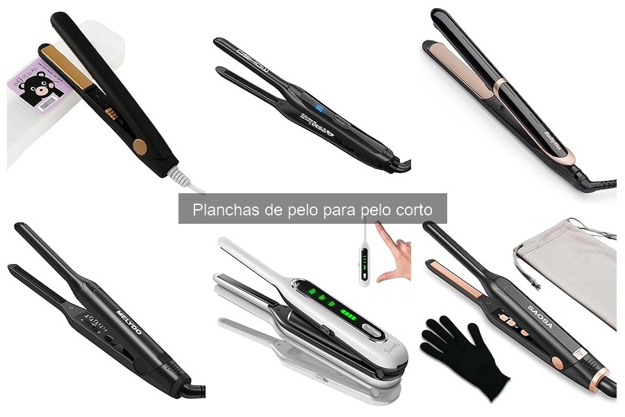 Cómo cuidar y mantener planchas de pelo para cabello corto