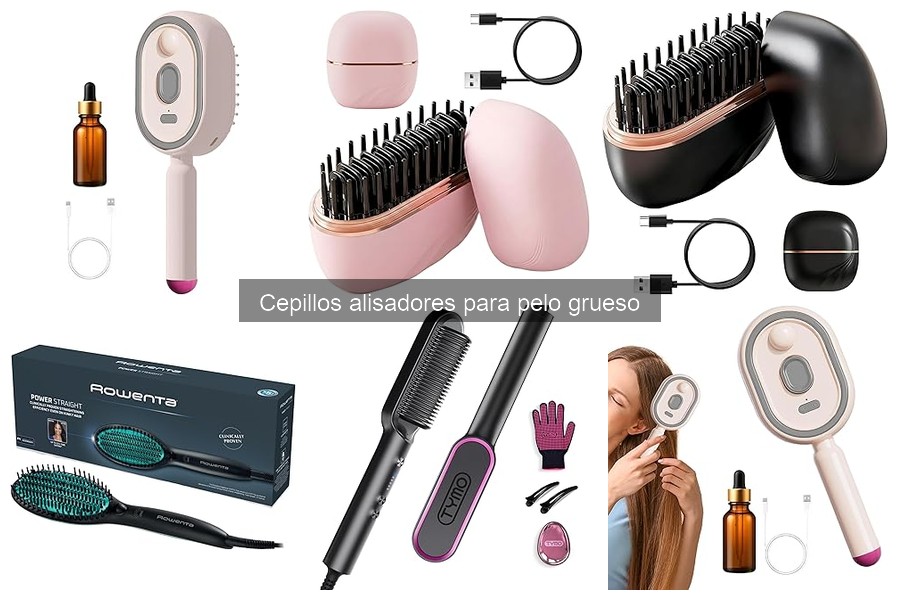 Cómo elegir el mejor cepillo alisador para cabello grueso