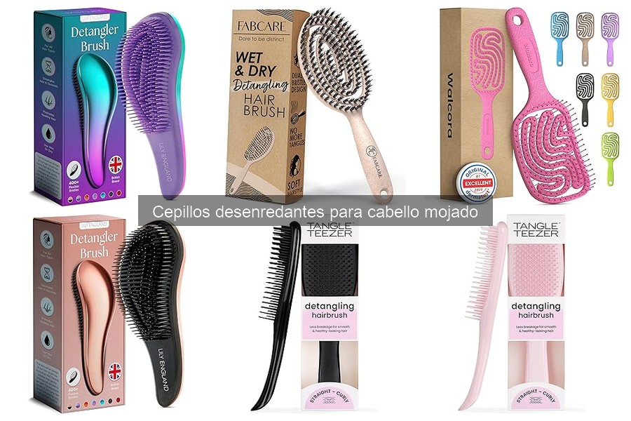 Cómo elegir el mejor cepillo desenredante para cabello mojado