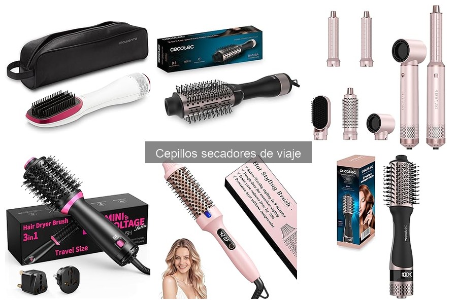Cómo elegir el mejor cepillo secador de viaje