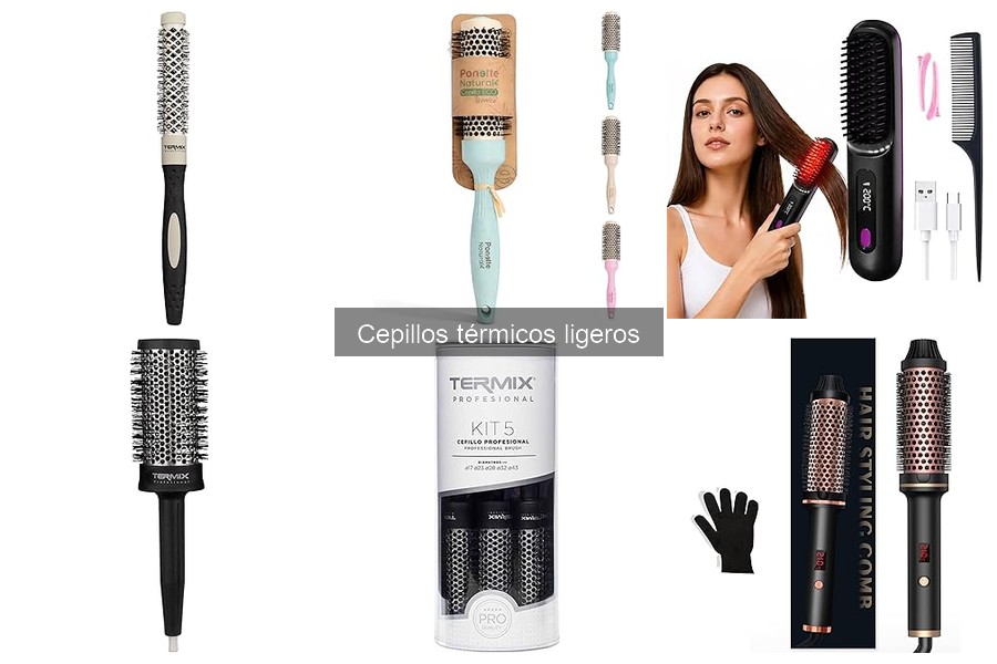 Cómo Elegir el Mejor Cepillo Térmico Ligero para tu Cabello