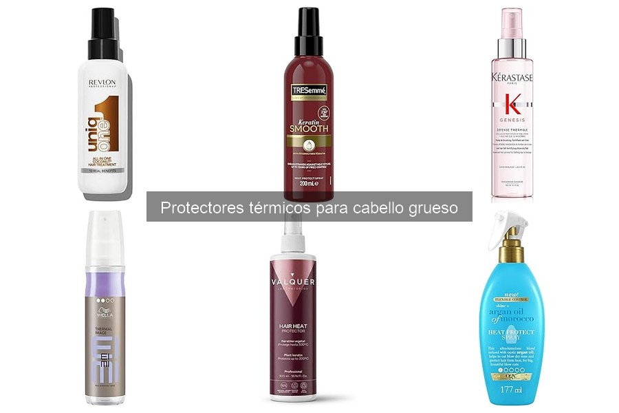 Cómo elegir el mejor protector térmico para cabello grueso