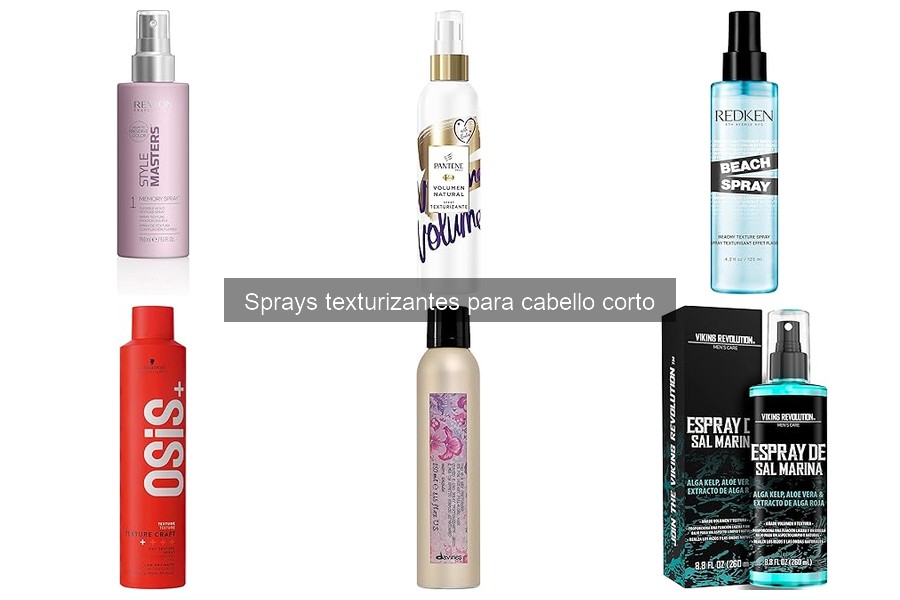 Cómo elegir el mejor spray texturizante para cabello corto